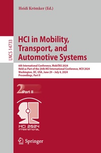 Abbildung von: HCI in Mobility, Transport, and Automotive Systems - Springer