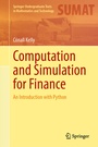 Cover: Computation and Simulation for Finance - Springer