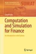 Cover: Computation and Simulation for Finance - Springer