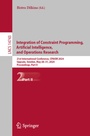 Cover: Integration of Constraint Programming, Artificial Intelligence, and Operations Research - Springer