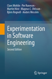 Abbildung von: Experimentation in Software Engineering - Springer