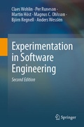 Cover: Experimentation in Software Engineering - Springer