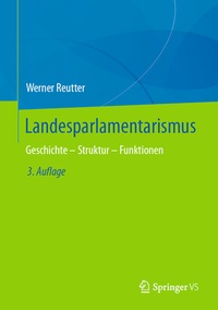 Abbildung von: Landesparlamentarismus - Springer VS