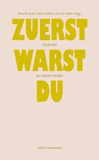 Abbildung von: Zuerst warst du - ATHENA-Verlag