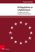 Bild: EU Regulations as a Hybrid Genre - Brill Deutschland