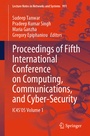 Cover: Proceedings of Fifth International Conference on Computing, Communications, and Cyber-Security - Springer