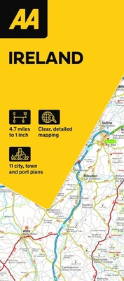 Abbildung von: AA Road Map Ireland - Automobile Association