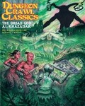 Cover: Dungeon Crawl Classics #90: The Dread God of Al-Khazadar - Goodman Games