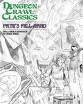 Cover: Dungeon Crawl Classics #78: Fate's Fell Hand - Sketch Cover - Goodman Games