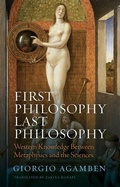Cover: First Philosophy Last Philosophy - Wiley-Blackwell