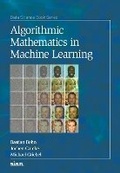 Cover: Algorithmic Mathematics in Machine Learning - Society for Industrial & Applied Mathematics,U.S.