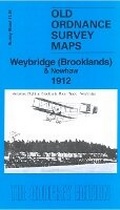 Cover: Weybridge (Brooklands) & Newhaw - Alan Godfrey Maps