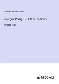 Enlarge image Cover: Georgian Poetry; 1911-1912, Collection - Megali Verlag