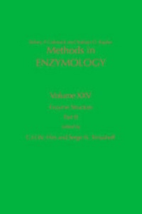 Enlarge image Cover: Enzyme Structure, Part B: Volume 25 - Academic Press