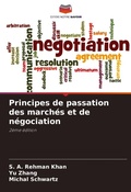 Cover: Principes de passation des marches et de negociation - Editions Notre Savoir