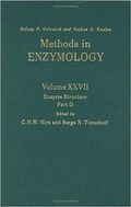 Cover: Enzyme Structure, Part D: Volume 27 - Academic Press