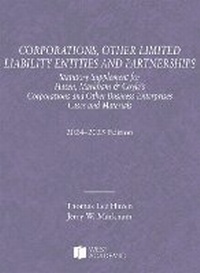 Abbildung von: Corporations, Other Limited Liability Entities and Partnerships, Statutory Supplement, 2024-2025 - Foundation Press