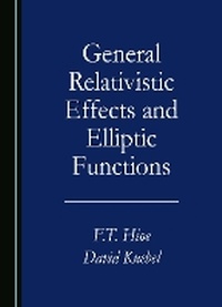 Abbildung von: General Relativistic Effects and Elliptic Functions - Cambridge Scholars Publishing