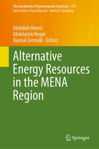 Abbildung von: Alternative Energy Resources in the MENA Region - Springer