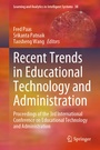 Cover: Recent Trends in Educational Technology and Administration - Springer