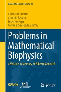 Enlarge image Cover: Problems in Mathematical Biophysics - Springer