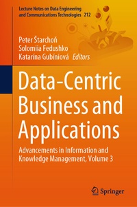 Abbildung von: Data-Centric Business and Applications - Springer