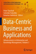 Cover: Data-Centric Business and Applications - Springer