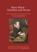 Cover: Mary Ward - Schriften und Worte - Aschendorff