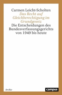 Abbildung von: Das Recht auf Gleichberechtigung im Grundgesetz - Campus