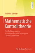 Cover: Mathematische Kontrolltheorie - Springer Spektrum