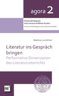 Cover: Literatur ins Gespr&auml;ch bringen - Praesens Verlag
