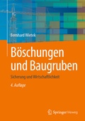 Cover: B&ouml;schungen und Baugruben - Springer Vieweg