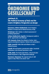 Abbildung von: The Political Economy of Italy and the Centre-Periphery Perspective on Europe - Metropolis