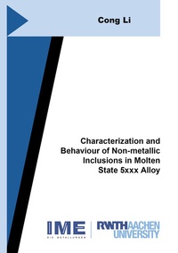 Enlarge image Cover: Characterization and Behaviour of Non-metallic Inclusions in Molten State 5xxx Alloy - Shaker