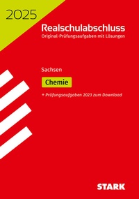 Abbildung von: STARK Original-Prüfungen Realschulabschluss 2025 - Chemie - Sachsen - Stark Verlag