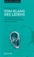 Cover: Vom Klang des Lesens - transcript