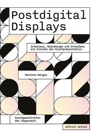 Enlarge image Cover: Postdigital Displays - Edition Metzel