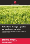 Cover: Calendario de rega e gestao de nutrientes no trigo - Edicoes Nosso Conhecimento
