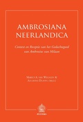 Cover: Ambrosiana Neerlandica - Peeters Publishers