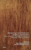 Cover: Structuring Lexical Data and Digitising Dictionaries - Brill