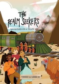 Cover: Monsters on a Train (The Realm Seekers, #1) - Realm Seeker Studio