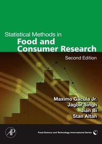 Enlarge image Cover: Statistical Methods in Food and Consumer Research - Academic Press