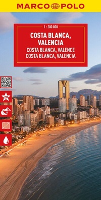 Abbildung von: MARCO POLO Reisekarte Costa Blanca 1:200.000 - MARCO POLO ein Imprint von MAIRDUMONT