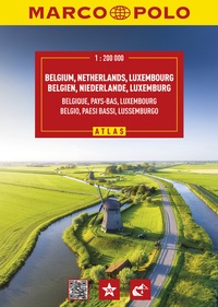 Abbildung von: MARCO POLO Reiseatlas Benelux 1:200.000 - MARCO POLO ein Imprint von MAIRDUMONT