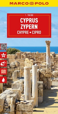Abbildung von: MARCO POLO Reisekarte Zypern 1:150.000 - MARCO POLO ein Imprint von MAIRDUMONT