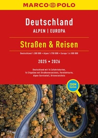Abbildung von: MARCO POLO Straßen & Reisen 2025/2026 Deutschland 1:300.000 - MARCO POLO ein Imprint von MAIRDUMONT