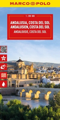 Abbildung von: MARCO POLO Reisekarte Andalusien, Costa del Sol 1:200.000 - MARCO POLO ein Imprint von MAIRDUMONT