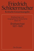 Cover: Briefwechsel 1821-1824 - De Gruyter