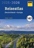 Cover: ADAC Reiseatlas 2025/2026 Deutschland 1:200.000, Europa 1:4,5 Mio. - ADAC Kartografie ein Imprint von MAIRDUMONT