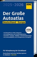 Cover: ADAC Der Gro&szlig;e Autoatlas 2025/2026 Deutschland und seine Nachbarregionen 1:300.000 - ADAC Kartografie ein Imprint von MAIRDUMONT